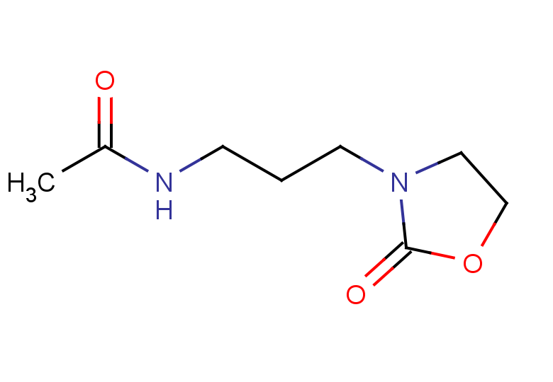 N-[3-(2-oxo-1,3-oxazolidin-3-yl)propyl]acetamide