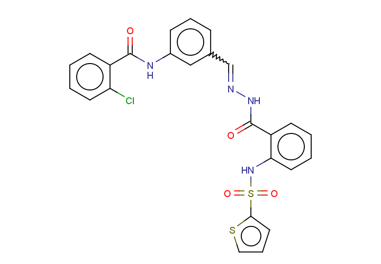 2-chloro-N-{3-[({[2-(thiophene-2-sulfonamido)phenyl]formamido}imino)methyl]phenyl}benzamide