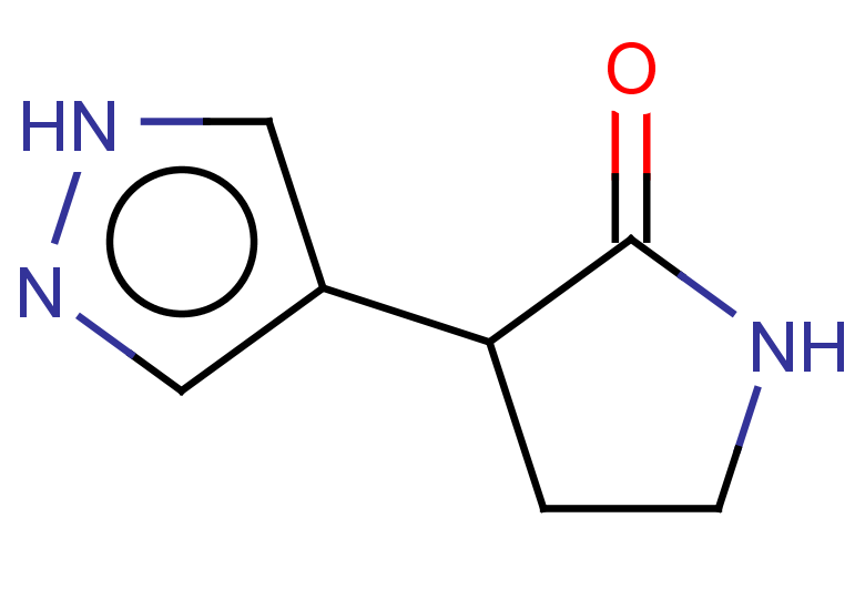 3-(1H-pyrazol-4-yl)pyrrolidin-2-one