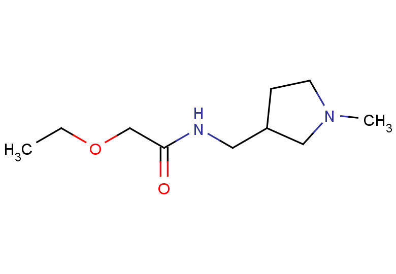 2-ethoxy-N-[(1-methylpyrrolidin-3-yl)methyl]acetamide