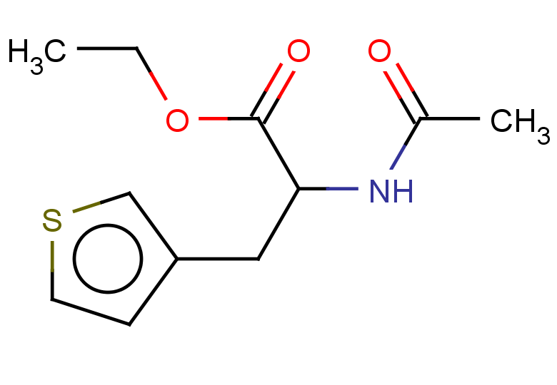 ethyl 2-acetamido-3-(thiophen-3-yl)propanoate