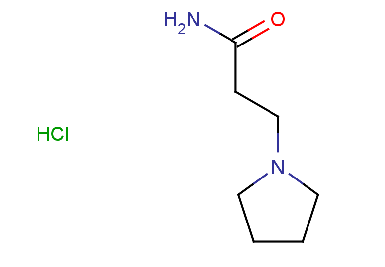 3-(pyrrolidin-1-yl)propanamide hydrochloride