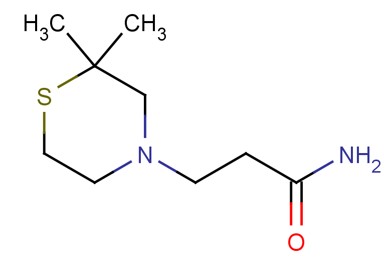 3-(2,2-dimethylthiomorpholin-4-yl)propanamide