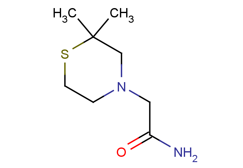 2-(2,2-dimethylthiomorpholin-4-yl)acetamide