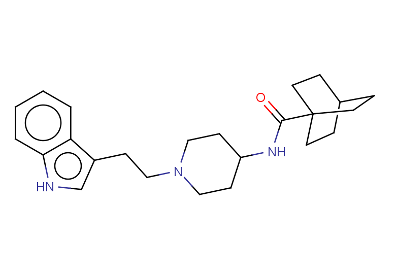 N-{1-[2-(1H-indol-3-yl)ethyl]piperidin-4-yl}bicyclo[2.2.2]octane-1-carboxamide