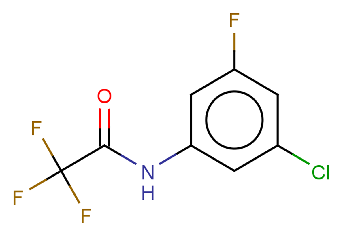 N-(3-chloro-5-fluorophenyl)-2,2,2-trifluoroacetamide