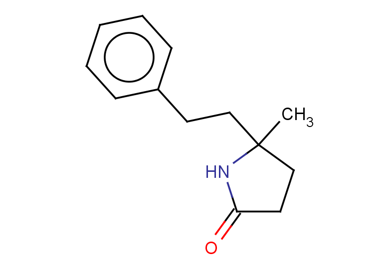 5-methyl-5-(2-phenylethyl)pyrrolidin-2-one