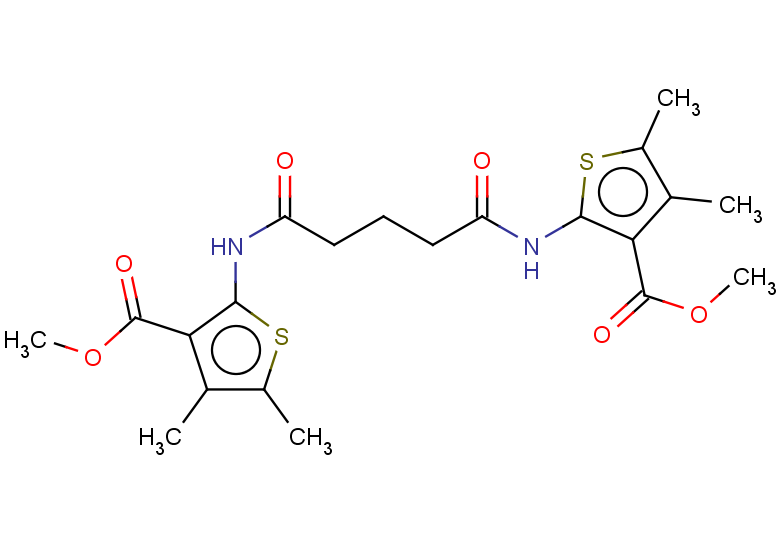 methyl 2-(4-{[3-(methoxycarbonyl)-4,5-dimethylthiophen-2-yl]carbamoyl}butanamido)-4,5-dimethylthiophene-3-carboxylate