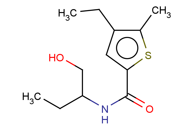 4-ethyl-N-(1-hydroxybutan-2-yl)-5-methylthiophene-2-carboxamide
