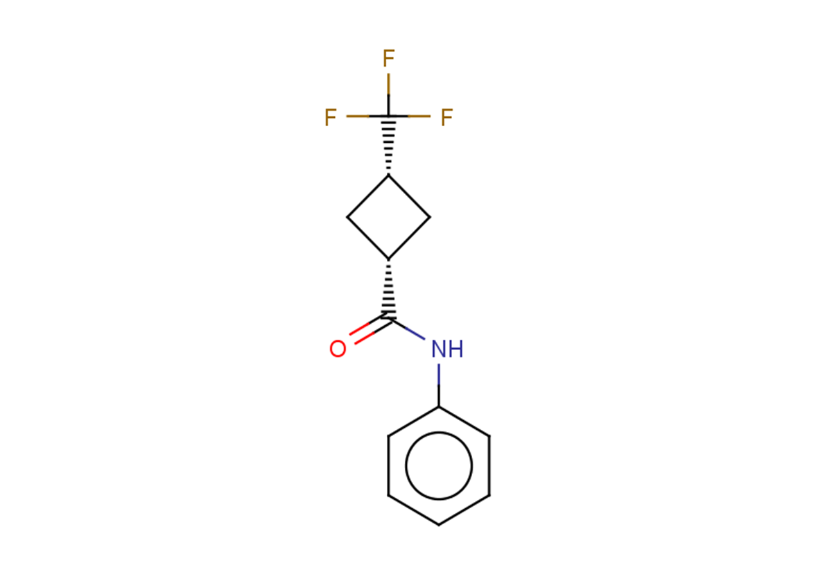 N-phenyl-3-(trifluoromethyl)cyclobutane-1-carboxamide