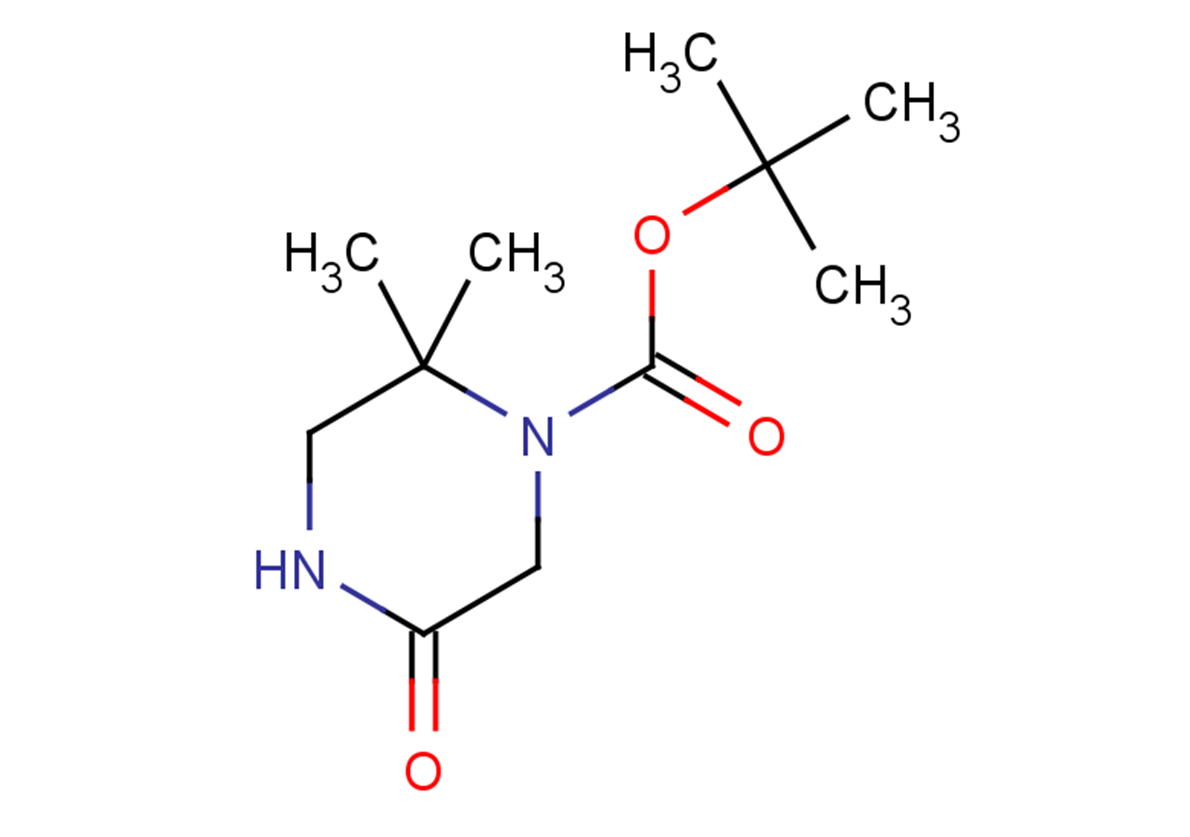 tert-butyl 2,2-dimethyl-5-oxopiperazine-1-carboxylate