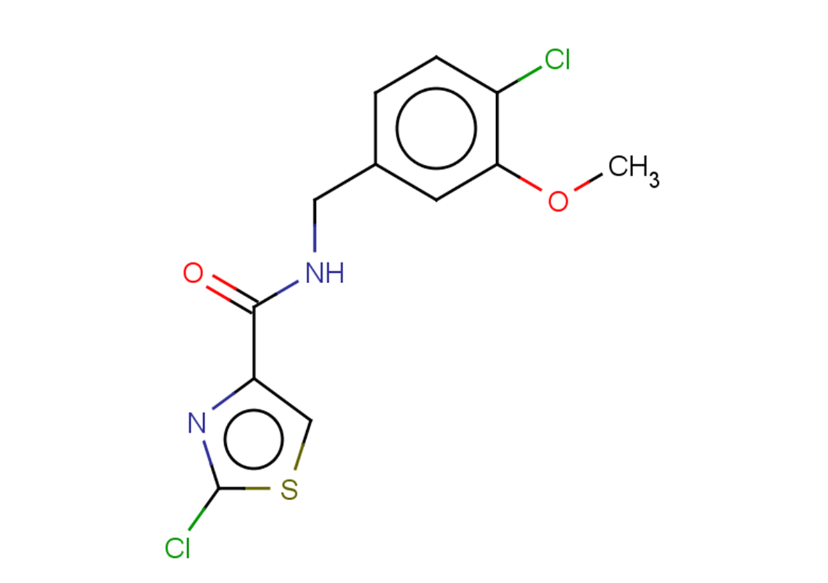 2-chloro-N-[(4-chloro-3-methoxyphenyl)methyl]-1,3-thiazole-4-carboxamide