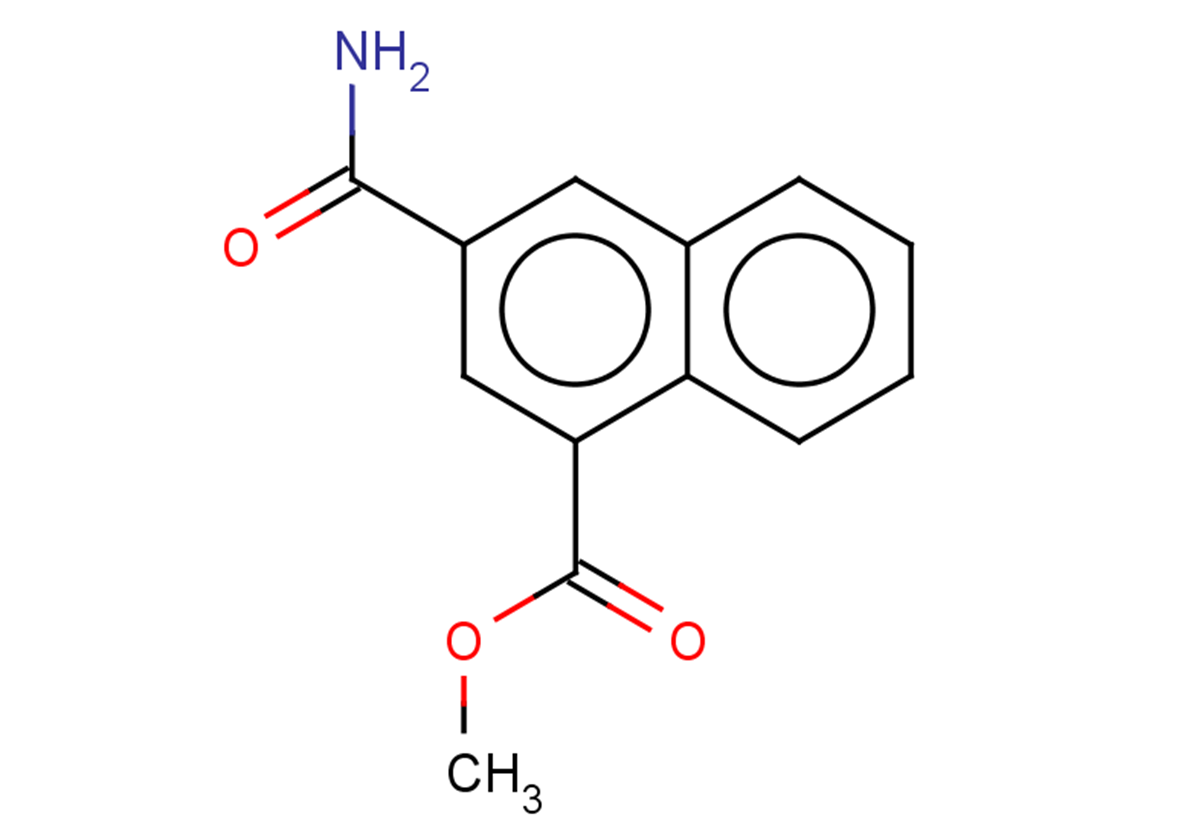 methyl 3-carbamoylnaphthalene-1-carboxylate