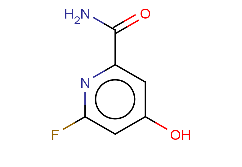 6-fluoro-4-hydroxypyridine-2-carboxamide