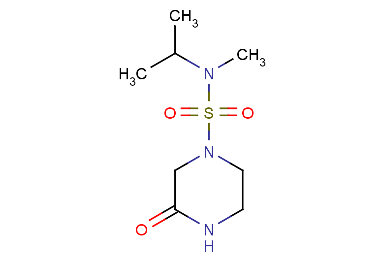 N-methyl-3-oxo-N-(propan-2-yl)piperazine-1-sulfonamide