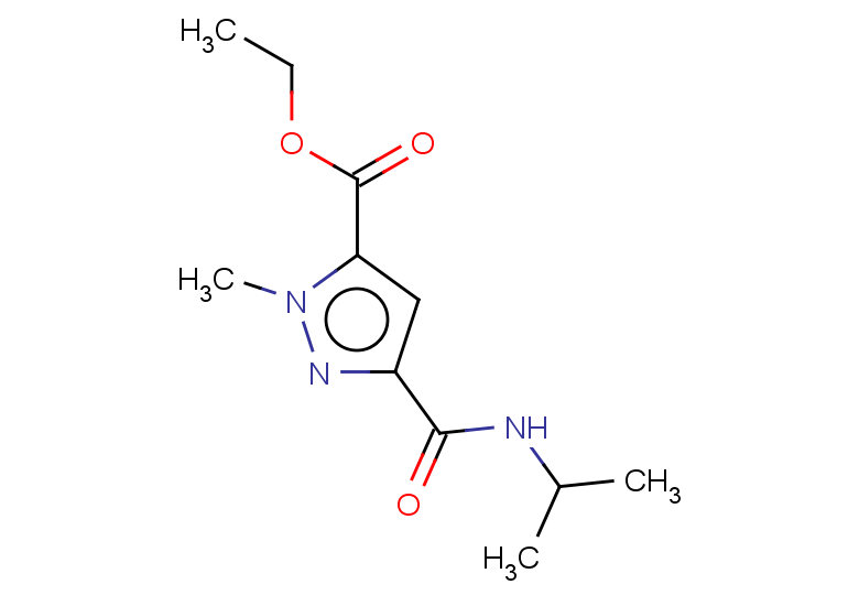 ETHYL 3-[(ISOPROPYLAMINO)CARBONYL]-1-METHYL-1H-PYRAZOLE-5-CARBOXYLATE