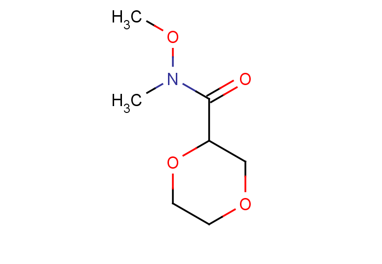 N-methoxy-N-methyl-1,4-dioxane-2-carboxamide