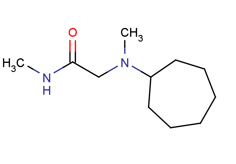 2-[cycloheptyl(methyl)amino]-N-methylacetamide