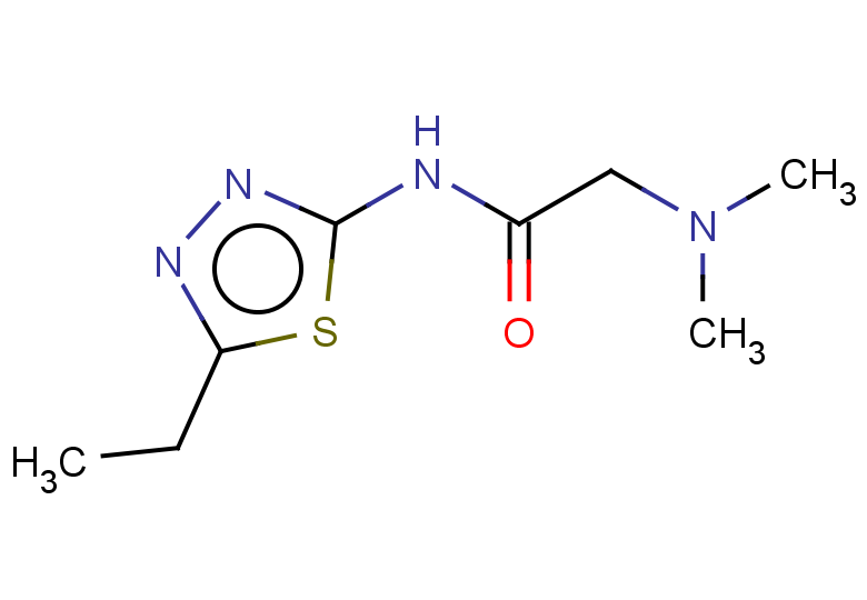 2-(dimethylamino)-N-(5-ethyl-1,3,4-thiadiazol-2-yl)acetamide