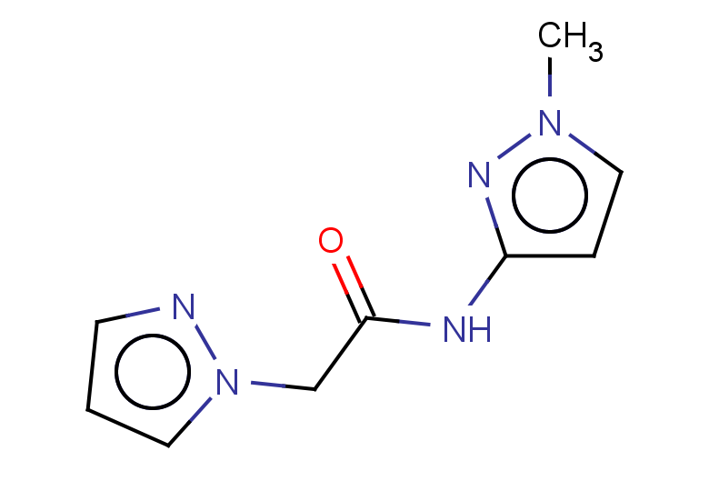 N-(1-methyl-1H-pyrazol-3-yl)-2-(1H-pyrazol-1-yl)acetamide