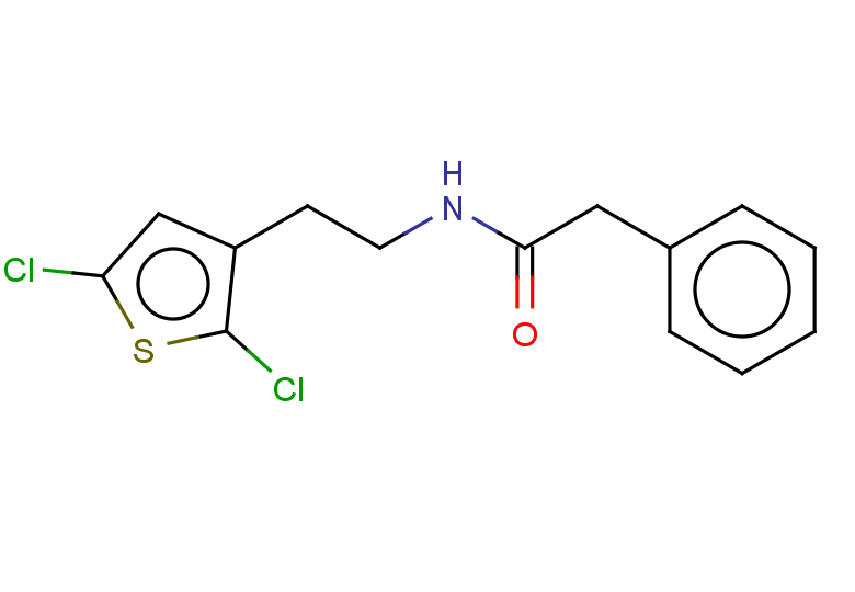 N-[2-(2,5-dichlorothiophen-3-yl)ethyl]-2-phenylacetamide