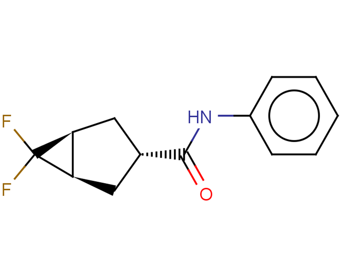 (1R,3S,5S)-6,6-difluoro-N-phenylbicyclo[3.1.0]hexane-3-carboxamide