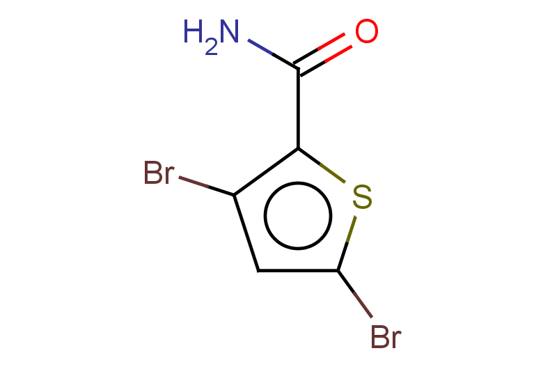 3,5-dibromothiophene-2-carboxamide