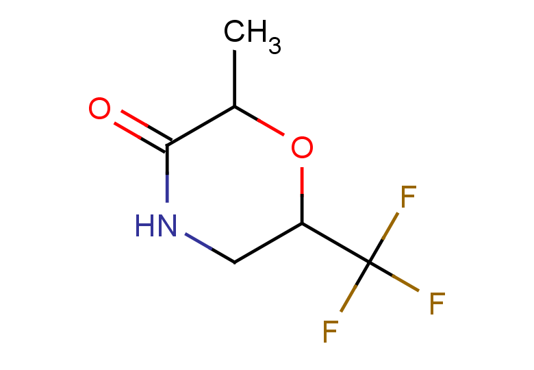 2-methyl-6-(trifluoromethyl)morpholin-3-one