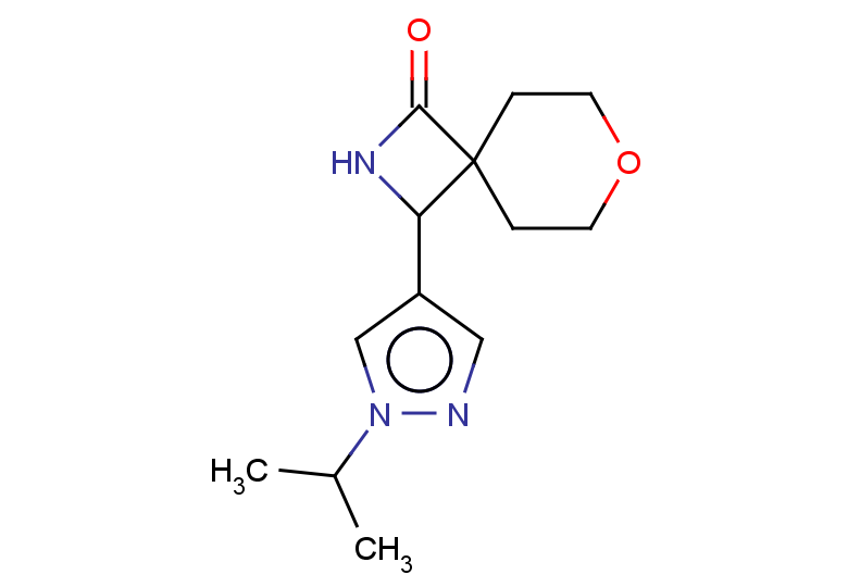 3-[1-(propan-2-yl)-1H-pyrazol-4-yl]-7-oxa-2-azaspiro[3.5]nonan-1-one
