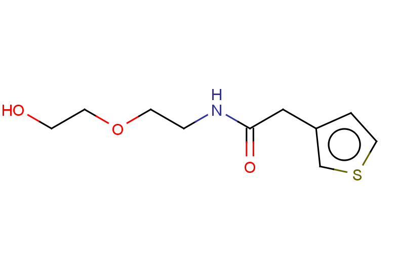 N-[2-(2-hydroxyethoxy)ethyl]-2-(thiophen-3-yl)acetamide