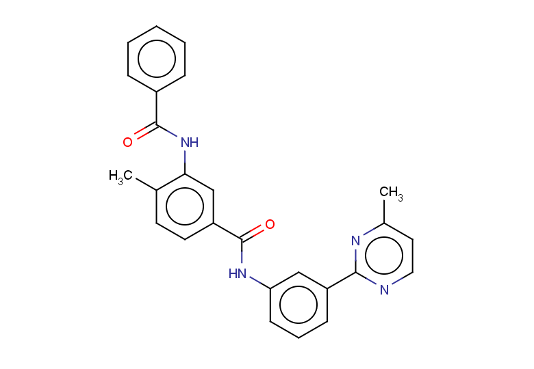 3-C-benzene-4-methyl-1-N-[3-(4-methylpyrimidin-2-yl)phenyl]benzene-1,3-dicarboxamide