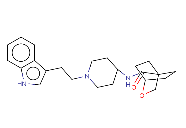 N-{1-[2-(1H-indol-3-yl)ethyl]piperidin-4-yl}-2-oxabicyclo[2.2.2]octane-4-carboxamide