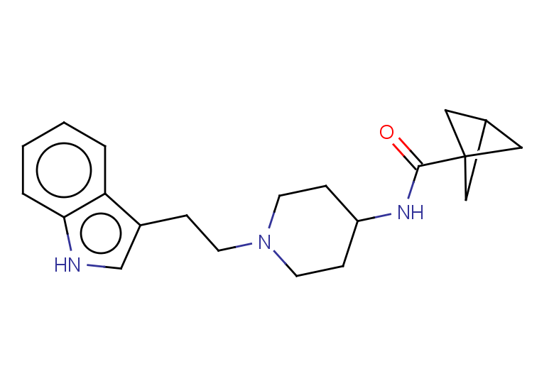 N-{1-[2-(1H-indol-3-yl)ethyl]piperidin-4-yl}bicyclo[1.1.1]pentane-1-carboxamide