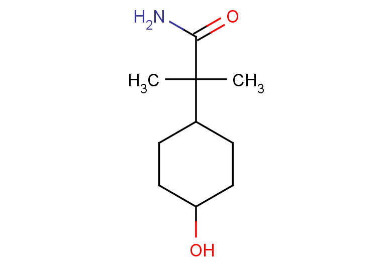 2-(4-hydroxycyclohexyl)-2-methylpropanamide