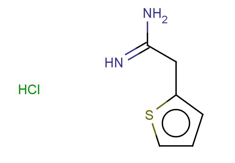 2-(thiophen-2-yl)ethanimidamide hydrochloride