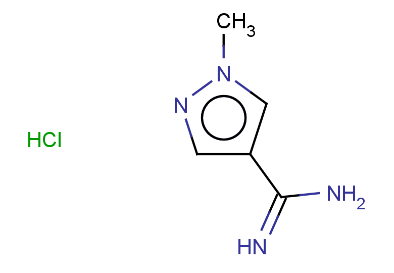 1-methyl-1H-pyrazole-4-carboximidamide hydrochloride