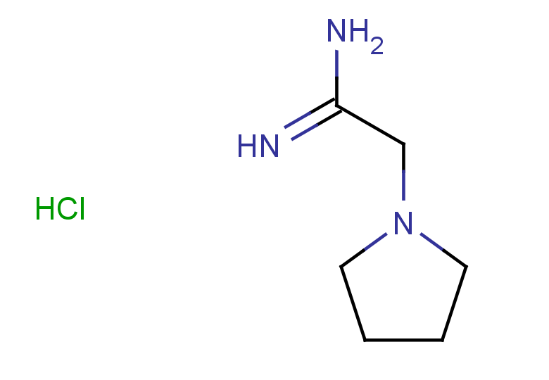 2-(pyrrolidin-1-yl)ethanimidamide hydrochloride