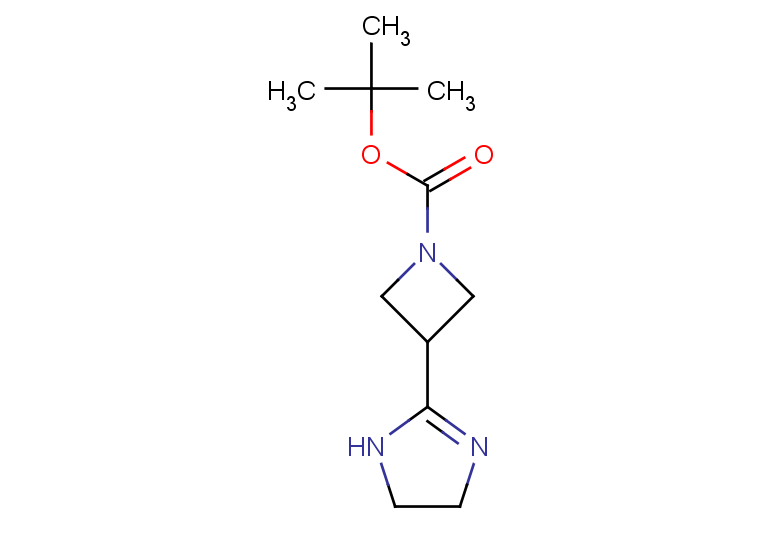 tert-butyl 3-(4,5-dihydro-1H-imidazol-2-yl)azetidine-1-carboxylate