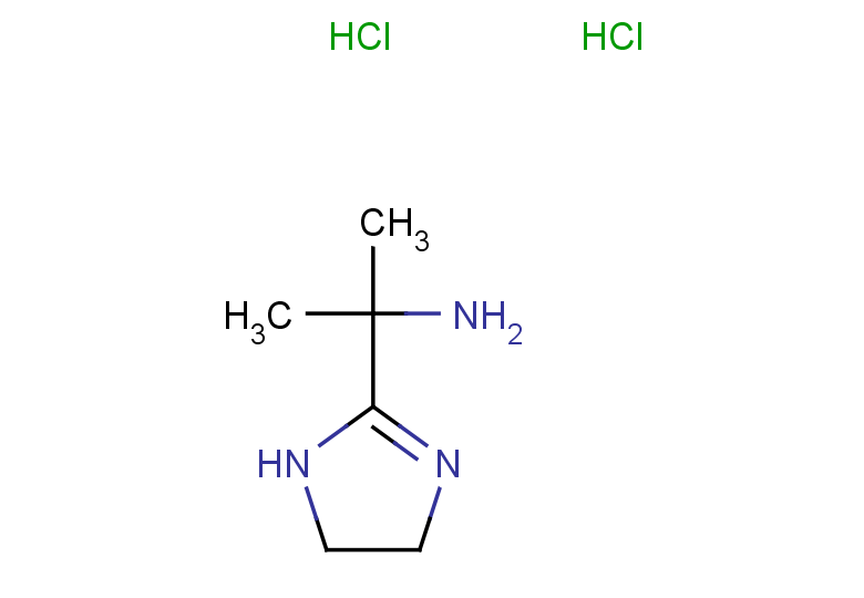 2-(4,5-dihydro-1H-imidazol-2-yl)propan-2-amine dihydrochloride