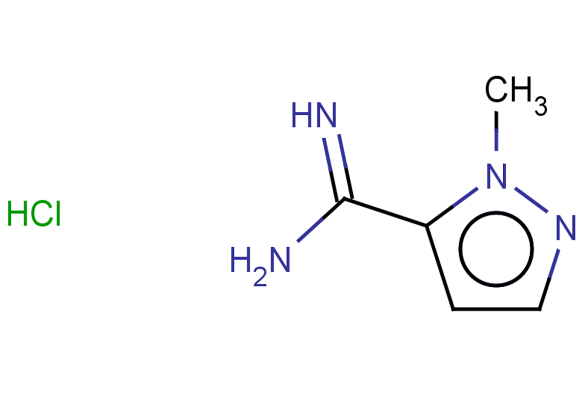 1-methyl-1H-pyrazole-5-carboximidamide hydrochloride
