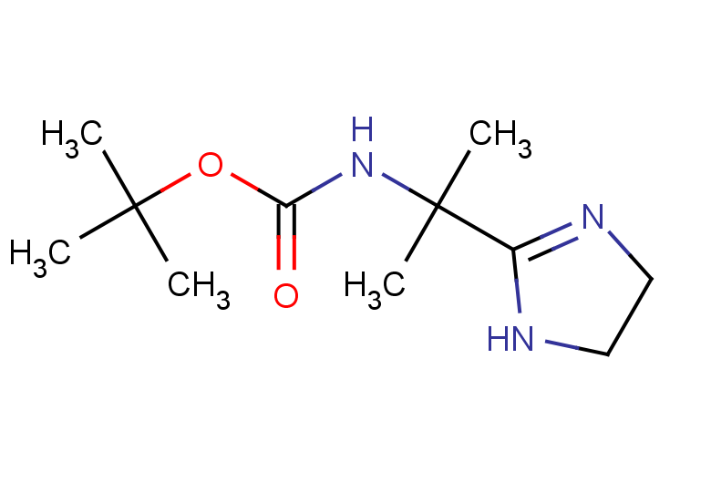 tert-butyl N-[2-(4,5-dihydro-1H-imidazol-2-yl)propan-2-yl]carbamate