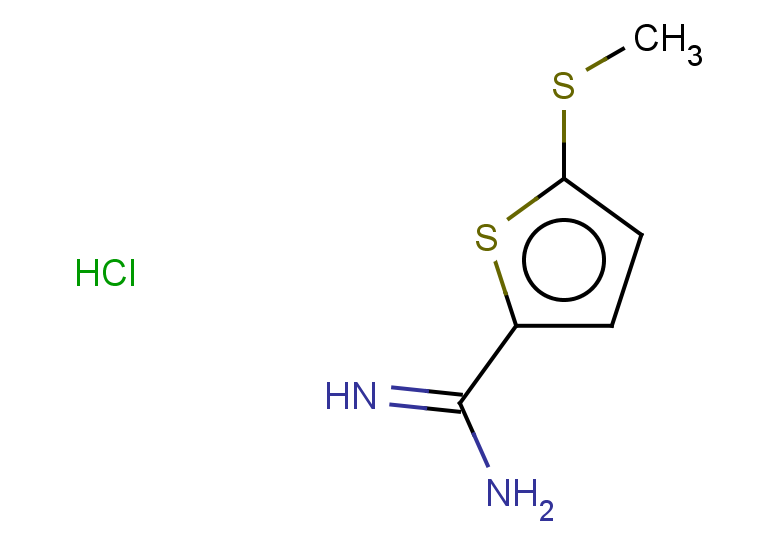 5-(methylsulfanyl)thiophene-2-carboximidamide hydrochloride