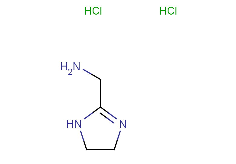 (4,5-dihydro-1H-imidazol-2-yl)methanamine dihydrochloride