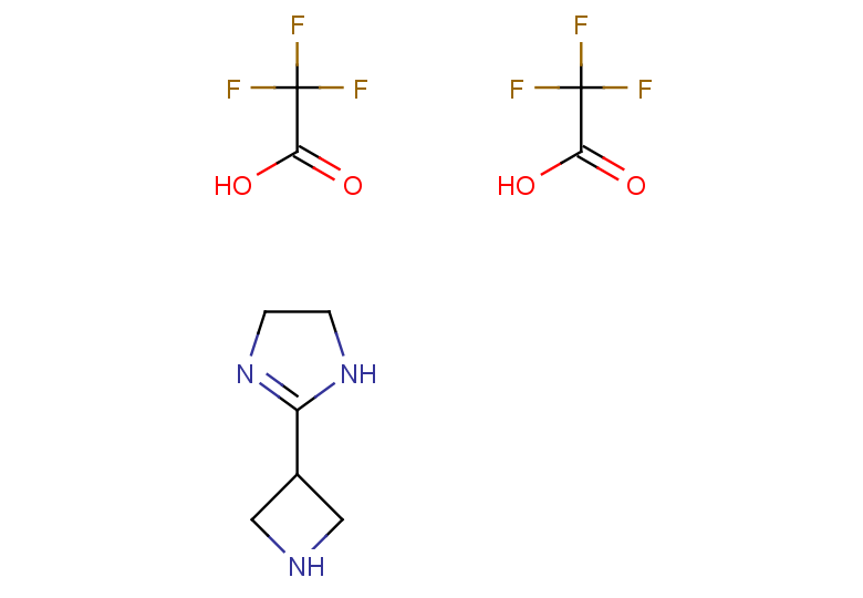 2-(azetidin-3-yl)-4,5-dihydro-1H-imidazole, bis(trifluoroacetic acid)