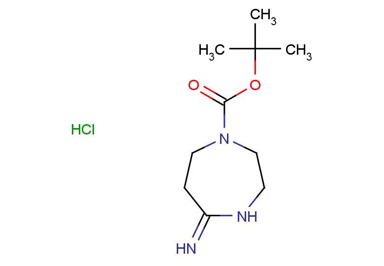tert-butyl 5-imino-1,4-diazepane-1-carboxylate hydrochloride