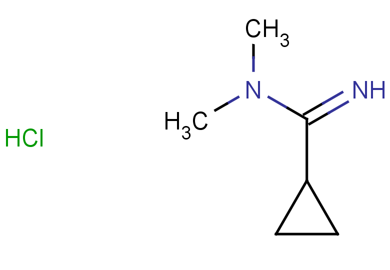 N,N-dimethylcyclopropanecarboximidamide hydrochloride