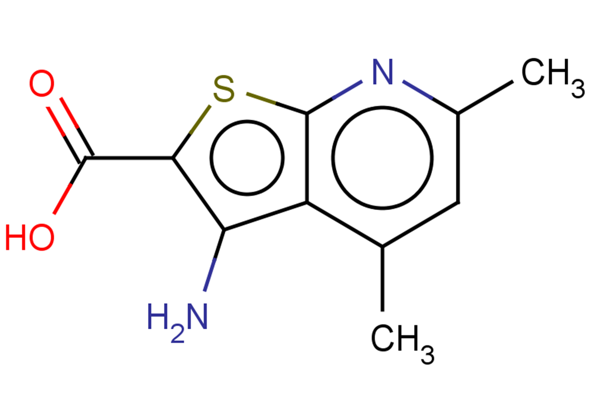 3-amino-4,6-dimethylthieno[2,3-b]pyridine-2-carboxylic acid