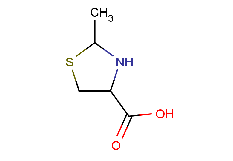 2-methyl-1,3-thiazolidine-4-carboxylic acid, Mixture of diastereomers