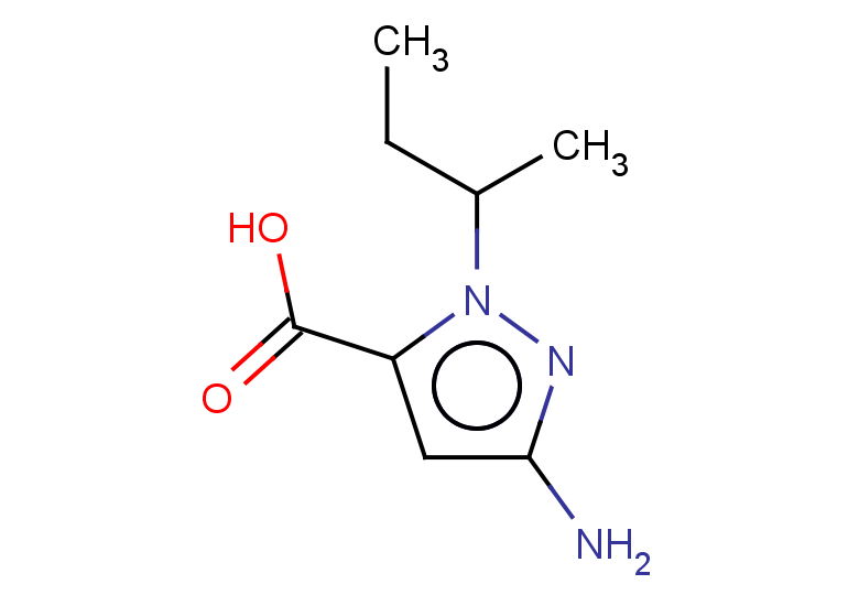 3-amino-1-(butan-2-yl)-1H-pyrazole-5-carboxylic acid