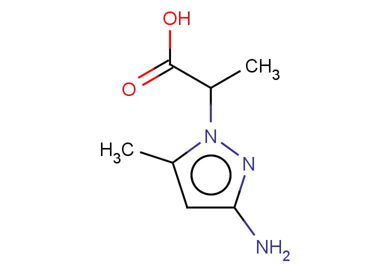 2-(3-amino-5-methyl-1H-pyrazol-1-yl)propanoic acid